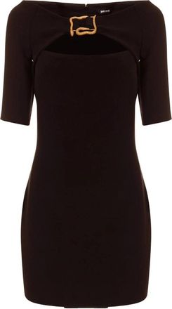 Just Cavalli Jurken - Dames - Korte kleedjes - Zwart - M - Kleedjes