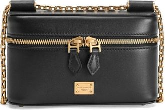 Dolce & Gabbana Zwarte schoudertas voor vrouwen - Dames - Schoudertassen - Zwart - ONE Size - Leer - Tassen