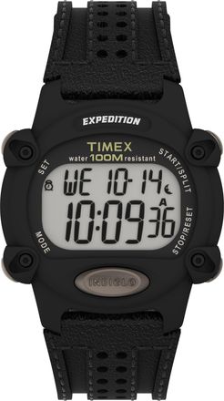 Timex Expedition Mens Black Watch TW4B20400 Leather - One Size