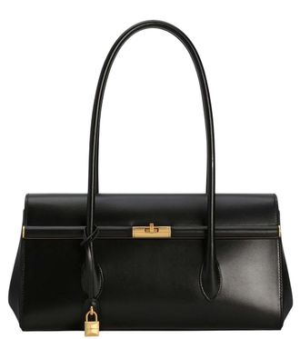 Dolce & Gabbana Black Marlene Large Shoulder Bag