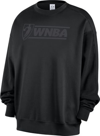 Nike Mens WNBA 30th Fleece Crew in Black | IF4410-010