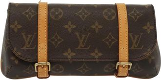 Louis Vuitton Marelle Waist Bag Monogram Canvas Brown Canvas Bag (Pre-Owned)