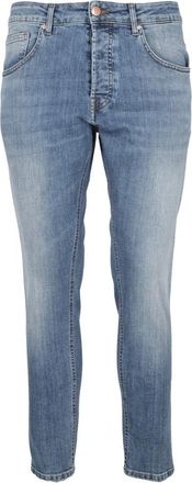 Don the Fuller Klassieke denim jeans - Heren - Slim Fit Jeans - Blauw - W30 - Denim - Jeans