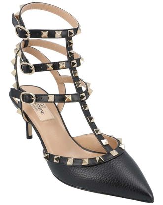 Valentino Womens Leather Rockstud Pump (Authentic Pre-Loved)