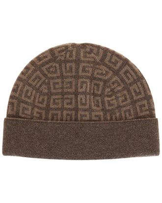 Givenchy Knit Double-Face Wool & Cashmere-Blend Beanie