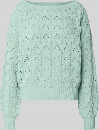 Only Relaxed Fit Pullover aus Baumwoll-Mix Modell BRYNN in Schilf, Gr&ouml;&szlig;e XL