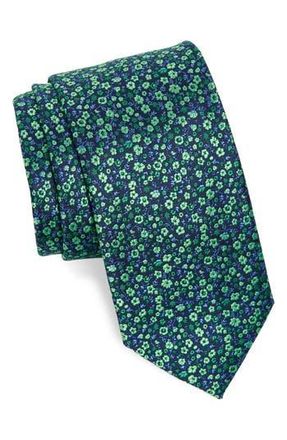 Tommy Hilfiger Amora Floral Tie in Green at Nordstrom Rack