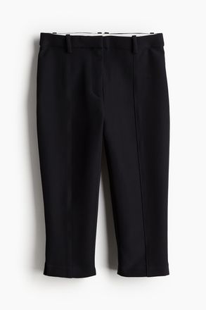 H&M Caprihose mit B&uuml;gelfalte - Schwarz