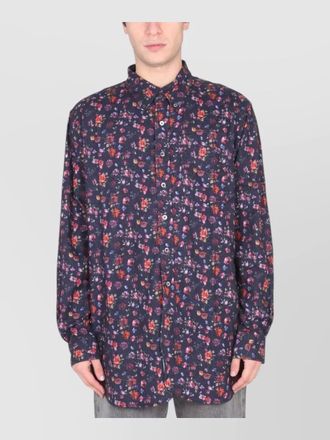 Engineered Garments oversized cotton shirt