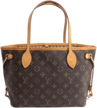 Louis Vuitton Pre-owned Neverfull PM Tote Bag - Dames - Vintage Shopper - Bruin - ONE Size - Vintage
