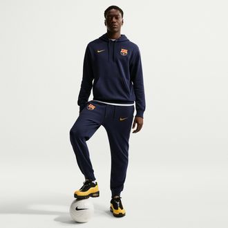 Nike FC Barcelona Club Nike Mens Soccer Jogger Pants in Blue | II3406-498