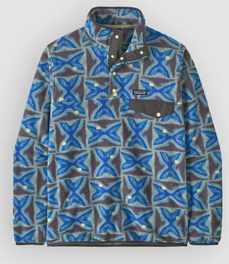 Patagonia LW Synch Snap-T Half-Zip Felpa in Pile fantasia