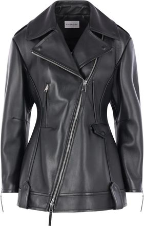 Givenchy leather biker jacket - Black