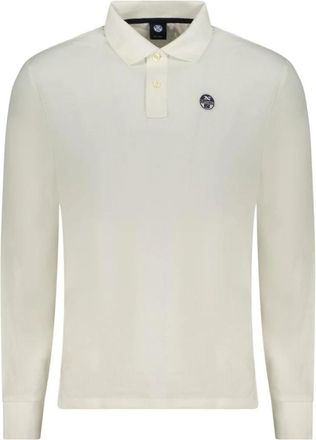 North Sails Polo shirt van katoen met klassiek design - Heren - Polos - Wit - M - Katoen - Tops