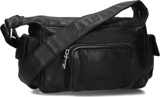 Liebeskind Liebeskind Berlin, Tassen, Dames, Zwart, ONE Size, Denim, Elegante Lila Crossbody Tas