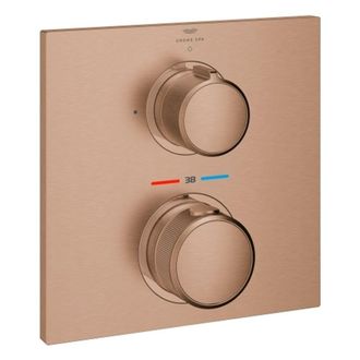 GROHE Termostato Allure 193802 1 Asv Fms Para Rapido Smartbox Warm Sunset Cepillado, 19380dl2