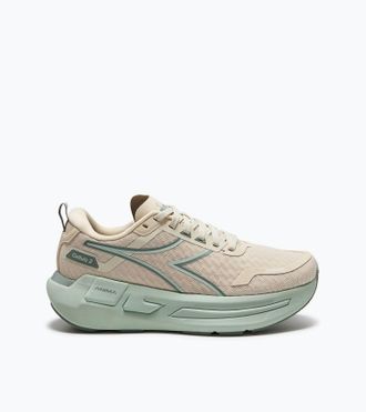 Diadora Womens Cellula 2 Running Shoes In Almond Milk/sea Foam