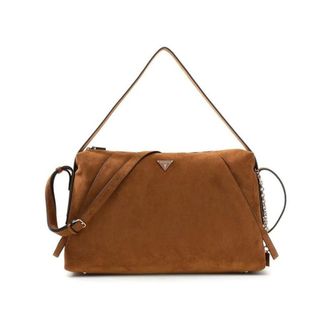 Guess Devon Large Shoulder Bag - female - Guess - Shoulder Bags - Brown - ONE SIZE - Bags