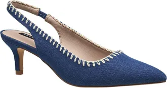 French Connection Quinn Slingback Pump in Denim at Nordstrom Rack, Size 11