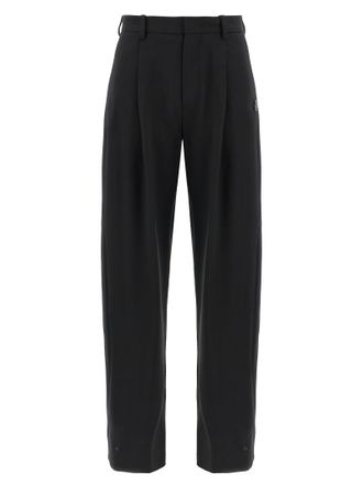 Moncler Black Polyester Dress Womens Pants