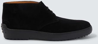 Tod's Stivaletti stringati in suede