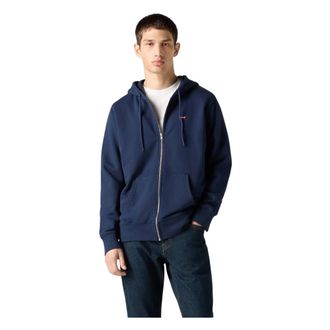 Levi's Zip-throughs, male, Blue, S, The Original HM Zip Up