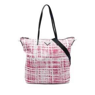Prada Pre-owned Vintage Satchel - unisex - Vintage Shopper - Rood - ONE Size - Leer - Vintage
