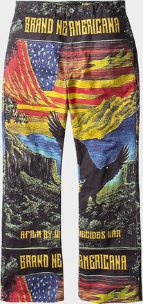 Who Decides War by Ev Bravado Film Cotton Trousers