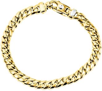 Pompeii3 Mens Cuban Link 14k Gold (43gram) or Platinum (69gram) 7.5mm Bracelet 8.5