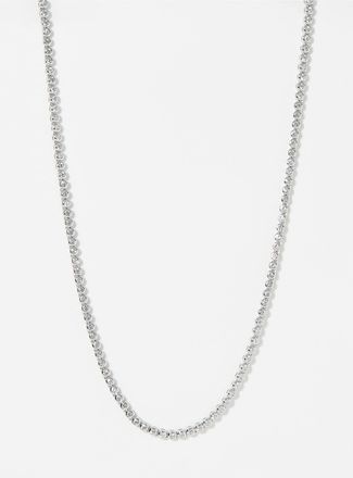 Simons Womens Round mini-stone necklace