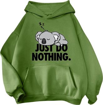 Generic Today Deals of The Day Clearance Comfy Oversized Sweatshirt Women Cute Fashion Sweatshirts Sweatshirts Hoodie For Teen Girls Hoodies Plus Size Holiday