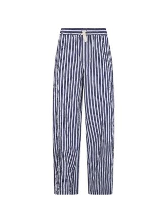 Nuur Striped Trousers With Elastic