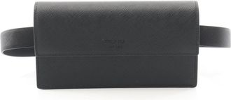 Prada Black Leather Fanny Pack (Pre-Owned)