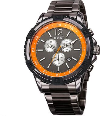 August Steiner Chronograph Quartz Grey Dial Mens Watch AS8229GNOR