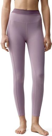 Born Living Yoga Fiorella Performance Medium Rise Sport Legging in Light Orchid/amatista at Nordstrom, Size Medium Eu