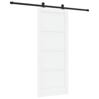 vidaXL Puerta Corredera Orkdal Blanco 83 X 202 Cm Vidaxl