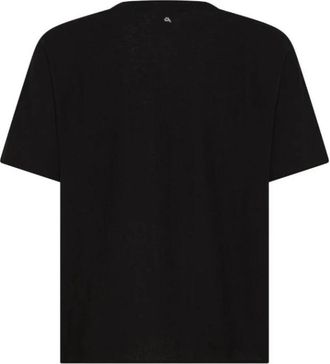 Cycle Ted Cut T-shirt met ronde hals - Heren - T-shirts - Zwart - M - Tops