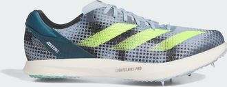 adidas adidas Performance Unisex Adizero Avanti Tyo Track and Field Lightstrike Shoes - Blue - Size UK 12.5