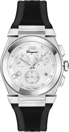 Ferragamo Vega Chrono Silicone Watch