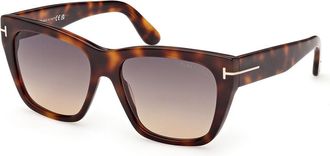 Tom Ford FT1343 FLYNN-02 53B Womens Sunglasses Tortoiseshell Size 55