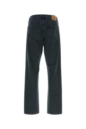 Prada Mens Dark Blue Denim Jeans Obsidian