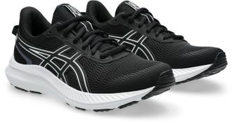 Asics Laufschuh ASICS JOLT 5, Damen, Gr. 37,5, schwarz-weiss (schwarz, wei&szlig;), Textil, Schuhe Laufschuh