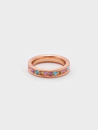 Charles & Keith Maeve Crystal-Embellished Ring