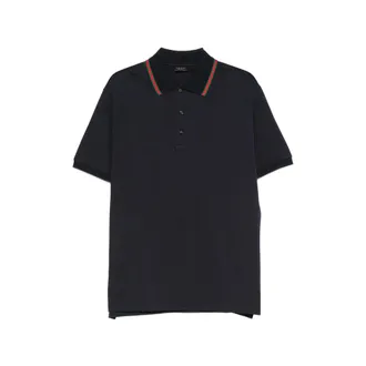 Gucci Web-stripe Piqu&eacute; Polo Shirt