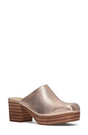 Frye Campus Leather Clog in Rose Gold at Nordstrom, Size 8.5