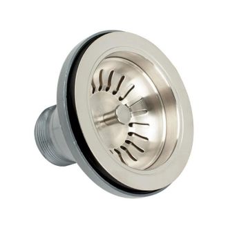 Lira Cesta Fregadero Di&aacute;metro 86 Para Agujero Di&aacute;metro 60 Mm, Acabado N&iacute;quel Satinado