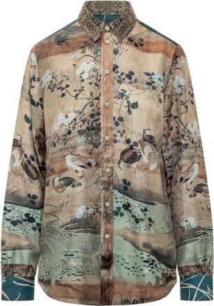 Pierre-Louis Mascia Multicolor Printed Shirt