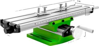 OEM Mesa De Deslizamiento Transversal, Escalas De Precisi&oacute;n Ajustables, Dise&ntilde;o De Base Robusto, Verde