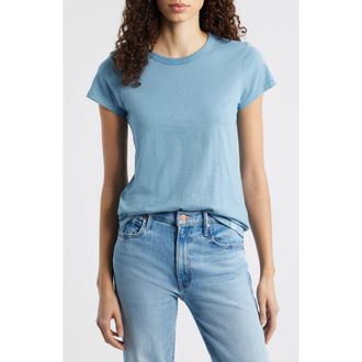 Rag & Bone The Slub Cotton T-Shirt in Fog Blue at Nordstrom, Size Xx-Small Regular