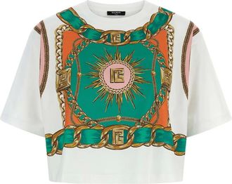 Balmain Cropped T-shirt